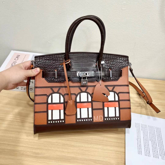 Sac Hermès Birkin Brown 25 cm