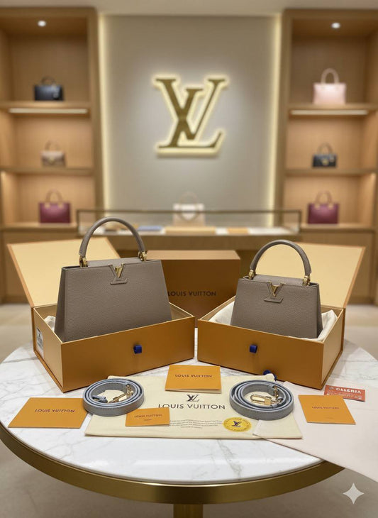Sac Louis Vuitton Cappucine Cuir