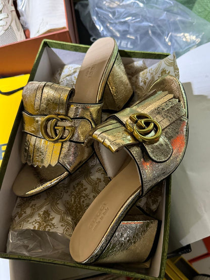 Sandale Gucci De luxe en Vrai Cuir