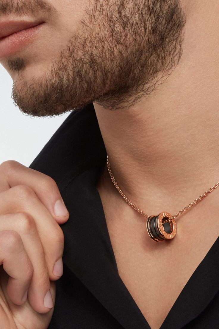 Chaîne de Luxe Bulgari en Acier Inoxydable