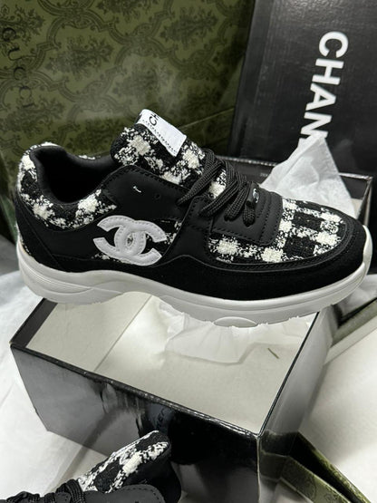 Espadrille Chanel en Tweed Femme