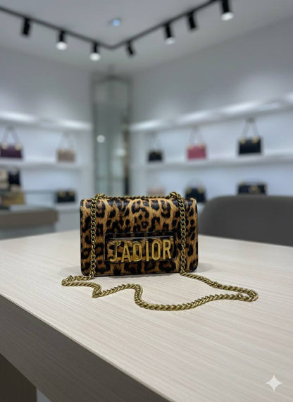 Sac J'adior tigré a Bandoulière Chainette