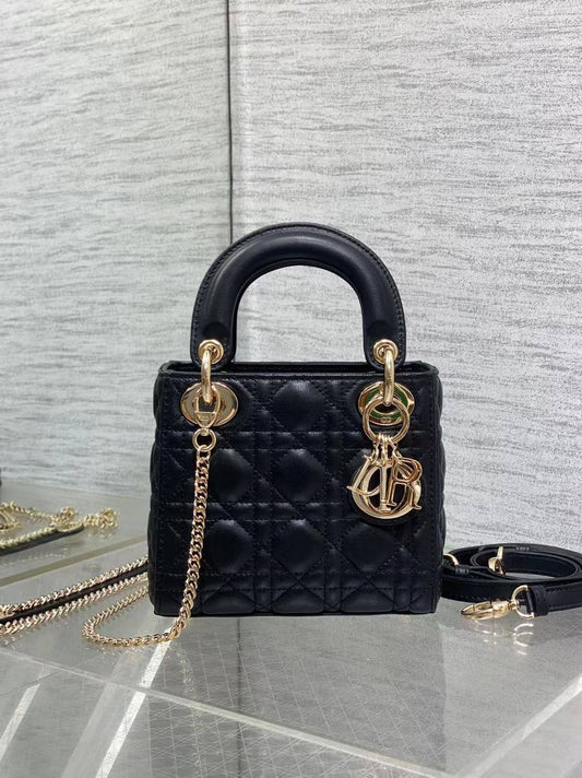 Sac Christian Dior Lady Dior en Vrai Cuir