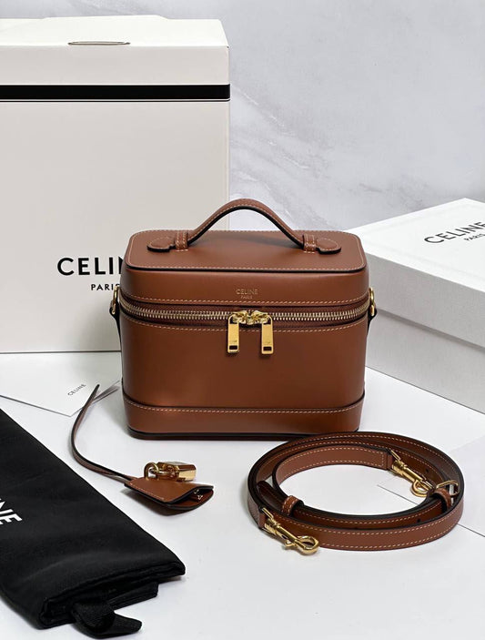 Sac Vanity Cèline En Camel
