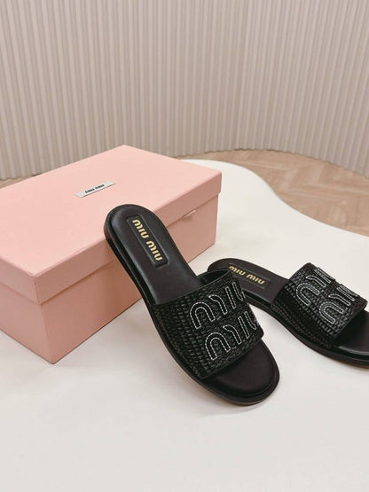 Sandale Miu Miu en Vrai Cuir