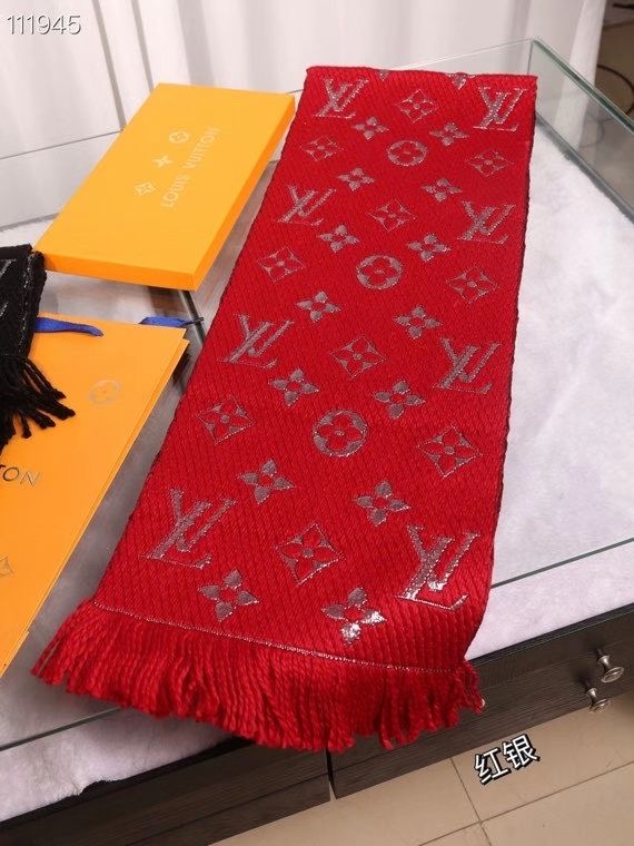 Châle Louis Vuitton en Couleurs double face