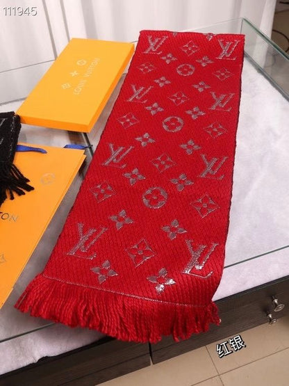 Châle Louis Vuitton en Couleurs double face