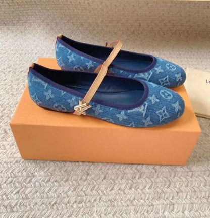 Ballerine Louis Vuitton en Cuir