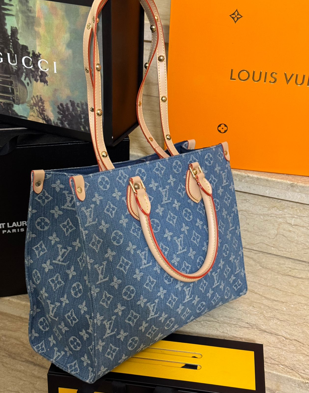 Sac cabas Jean Louis Vuitton