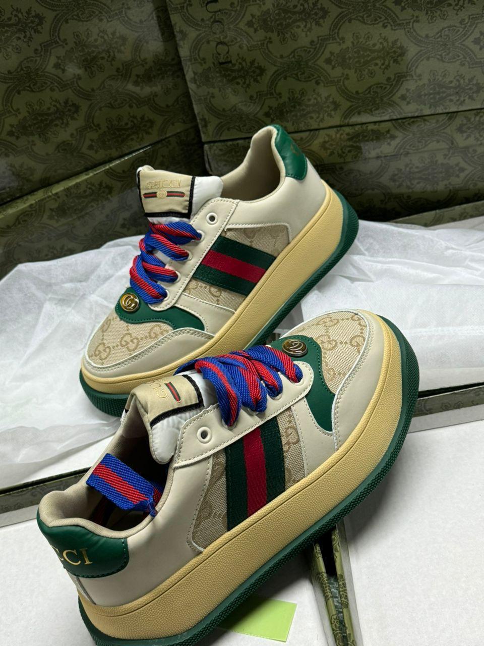 Espadrille Gucci en Simili Cuir
