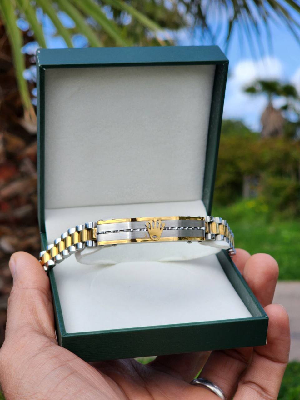 Bracelet Rolex en Acier Inoxydable