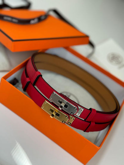 Ceinture Chic Hermès en Couleurs