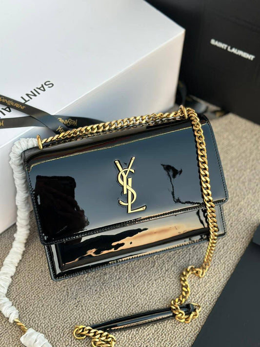 Sac a chaînette Yves Saint Laurent Vernis