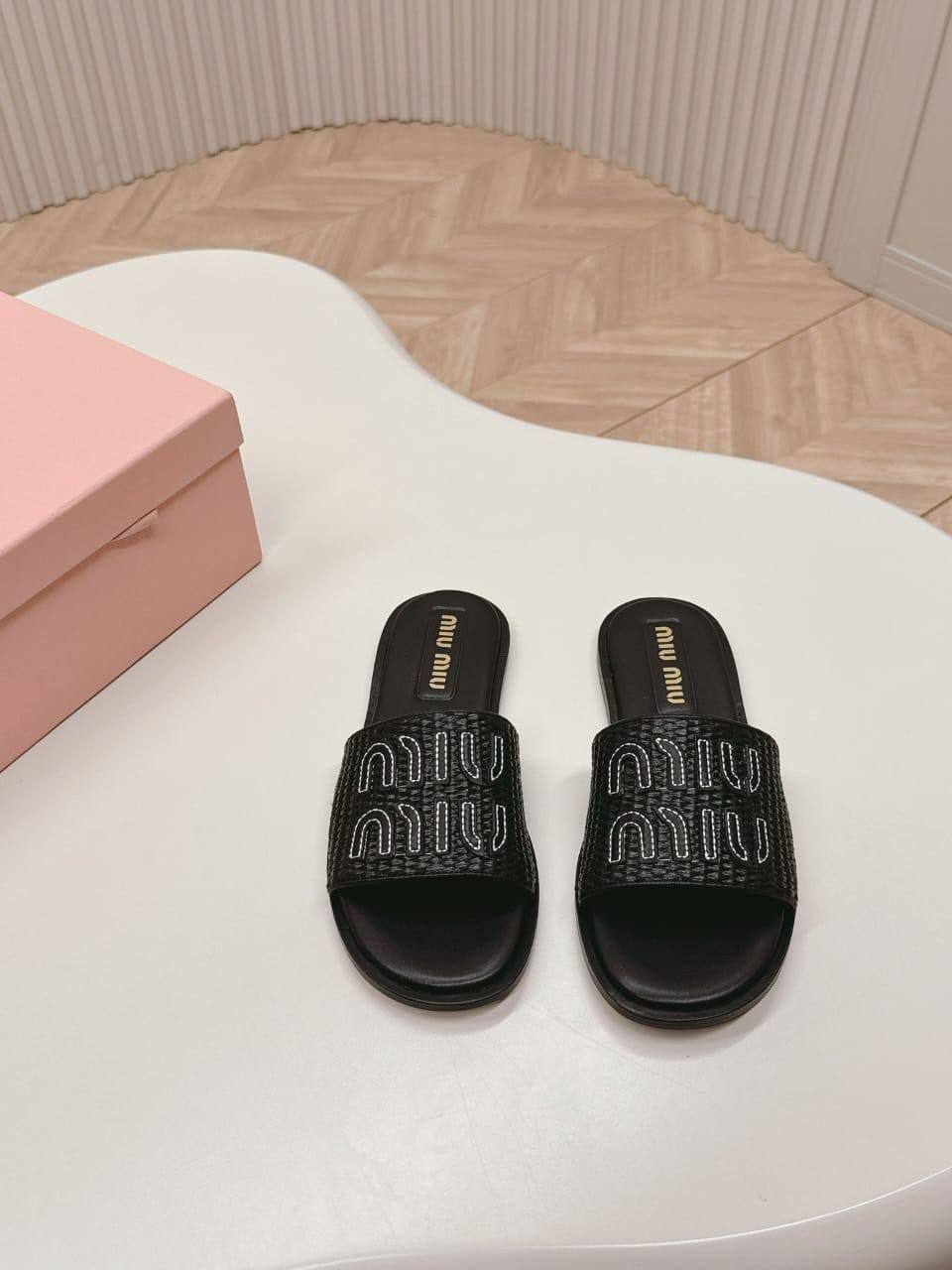 Sandale Miu Miu en Vrai Cuir