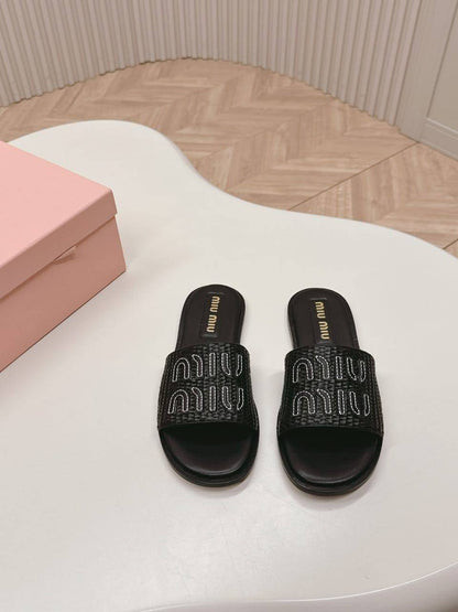 Sandale Miu Miu en Vrai Cuir