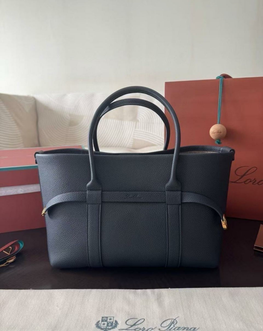 Sac Loro Piana en Vrai Cuir