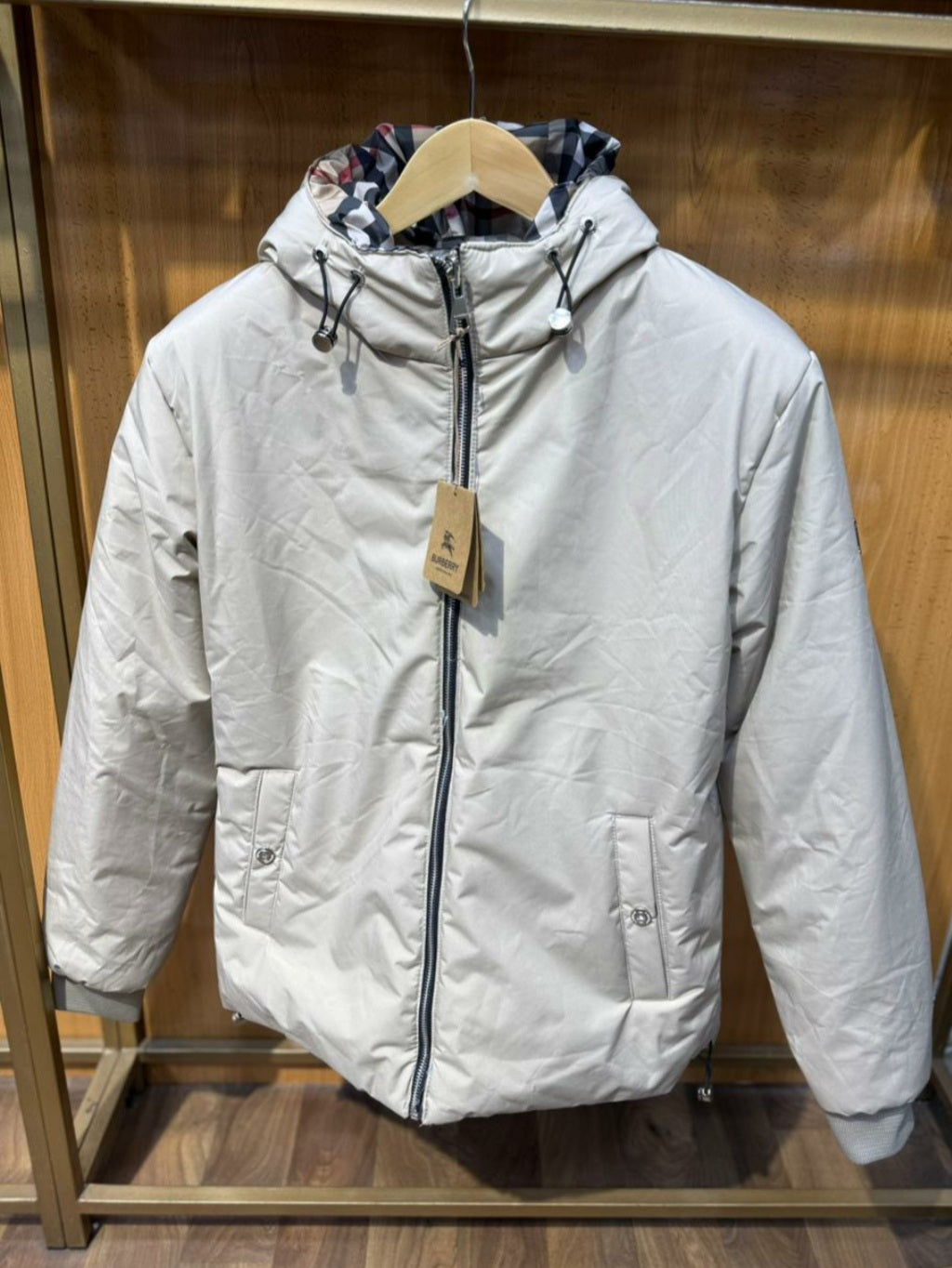 Bomber Burberry a Cappuchon