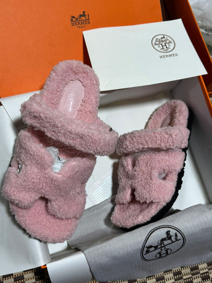 Pantoufle Hermès Chypre en Couleurs