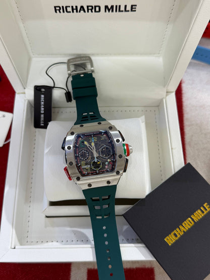 Montre Richard Mille A Finition argenté