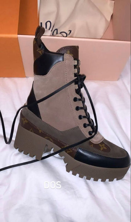 Bottine Louis Vuitton en Cuir