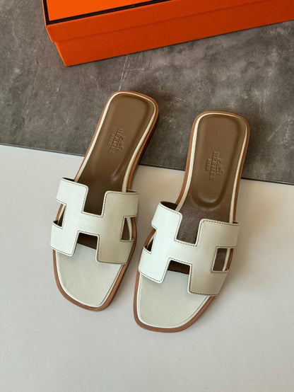 Sandale Hermès Oran En Vrai Cuir