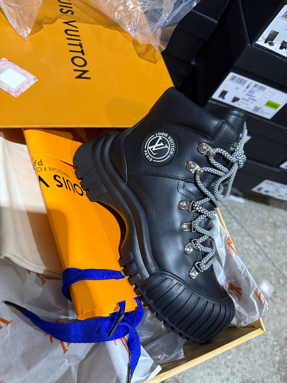 Bottine Louis Vuitton en Cuir