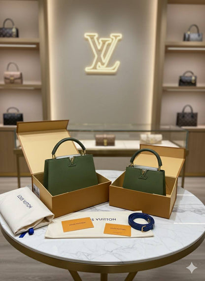 Sac Louis Vuitton Cappucine Cuir