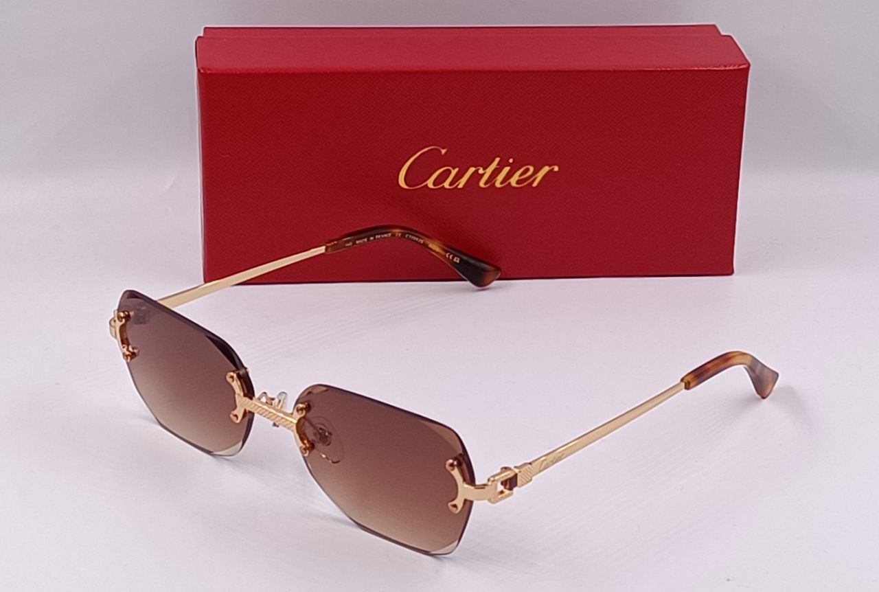 Lunette Solaire de Luxe Cartier