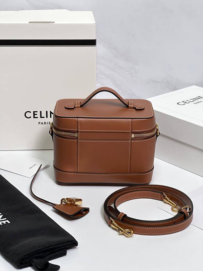 Sac Vanity Cèline En Camel