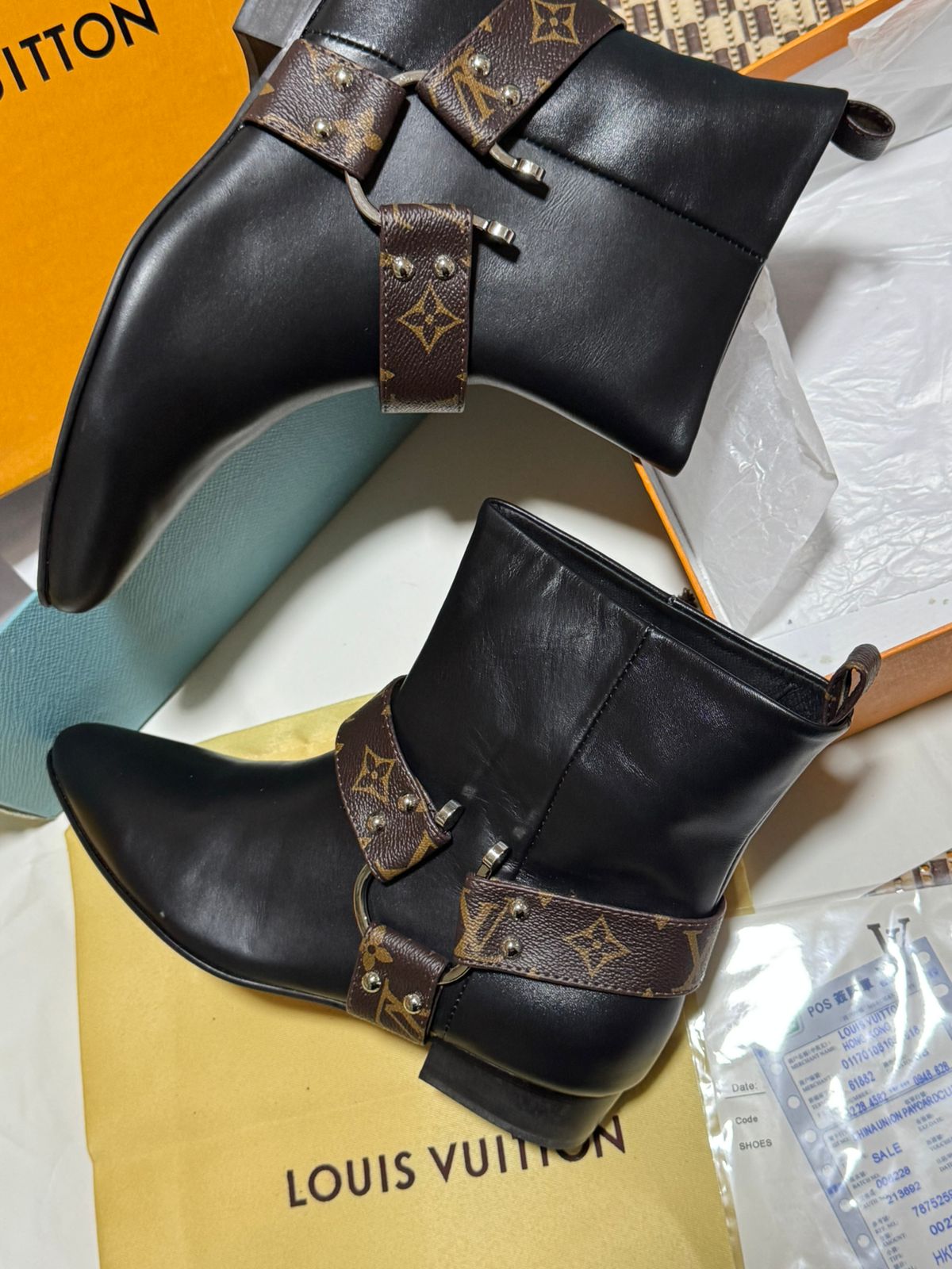 Bottine Louis Vuitton en Vrai Cuir