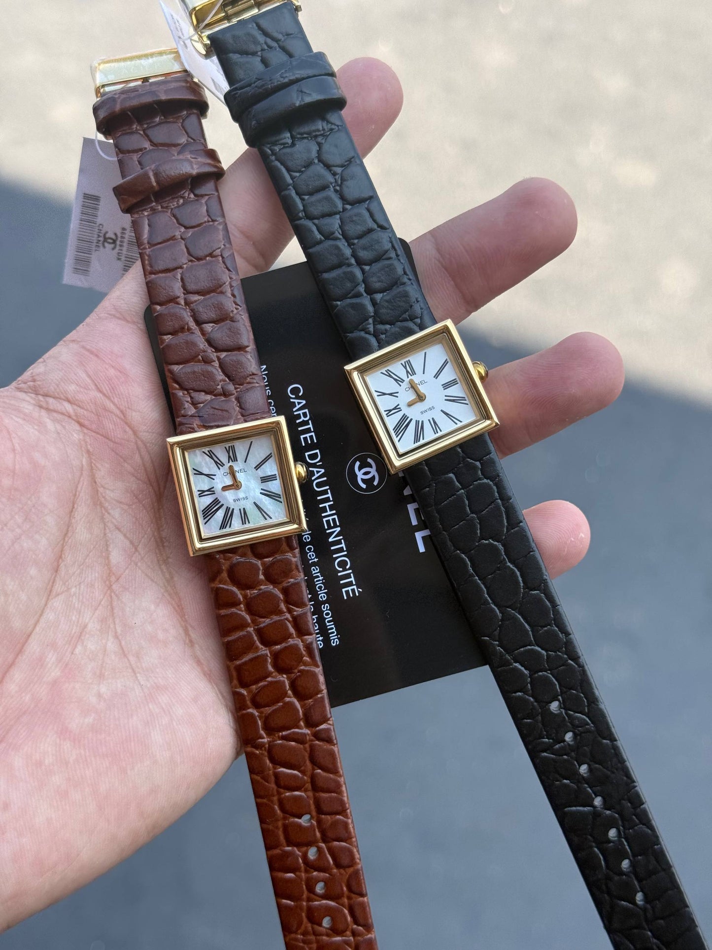 Montre Chanel Carré