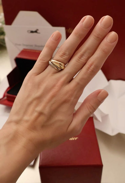 Bague Cartier Trinity de Luxe