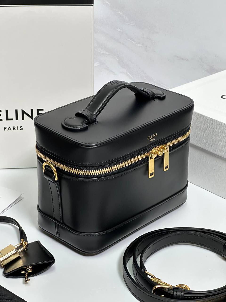 Sac Vanity Cèline en Noir