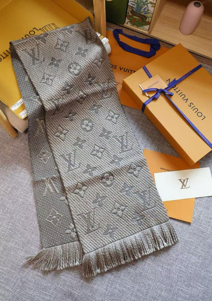 Châle Louis Vuitton en Couleurs double face