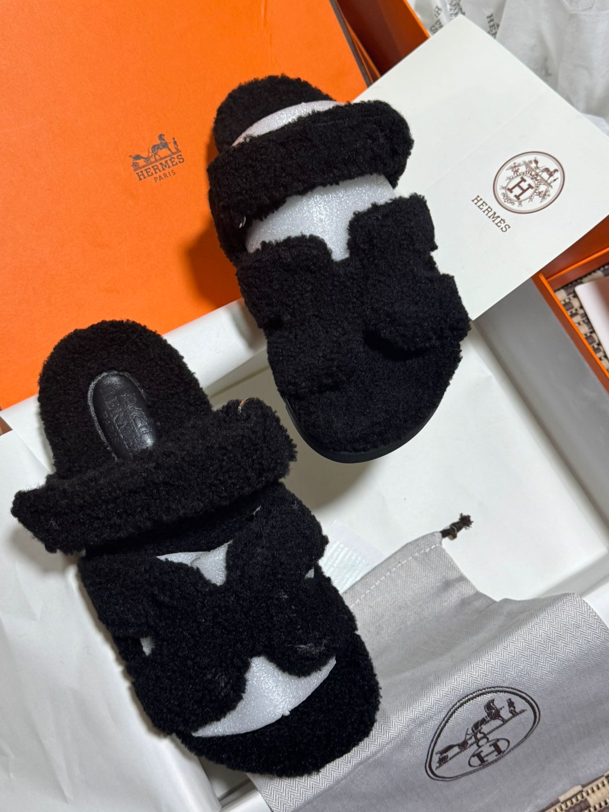 Pantoufle Hermès Chypre en Couleurs