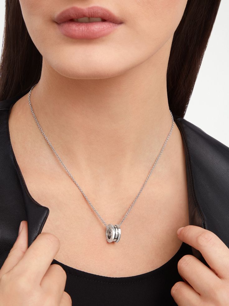 Chaîne de Luxe Bulgari en Acier Inoxydable