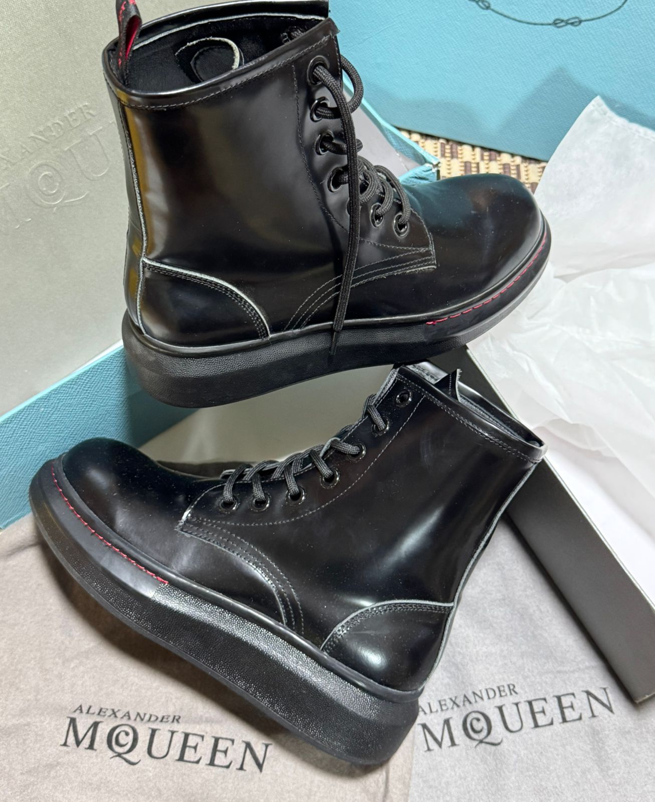 Bottine Alexander Mcqueen A Lacets