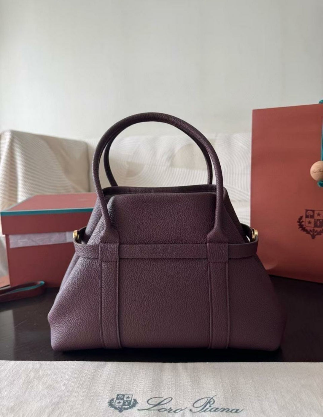 Sac Loro Piana en Vrai Cuir