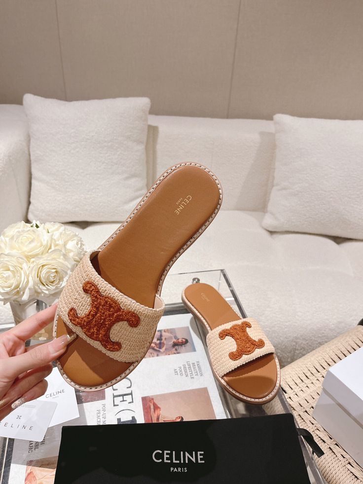 Sandale de Luxe Cèline en Cuir