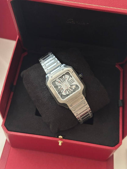 Montre Cartier Santos Skeleton
