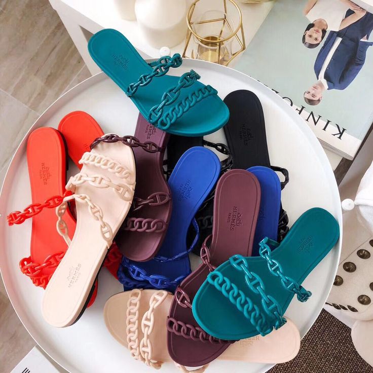 Sandale Hermès En Couleurs