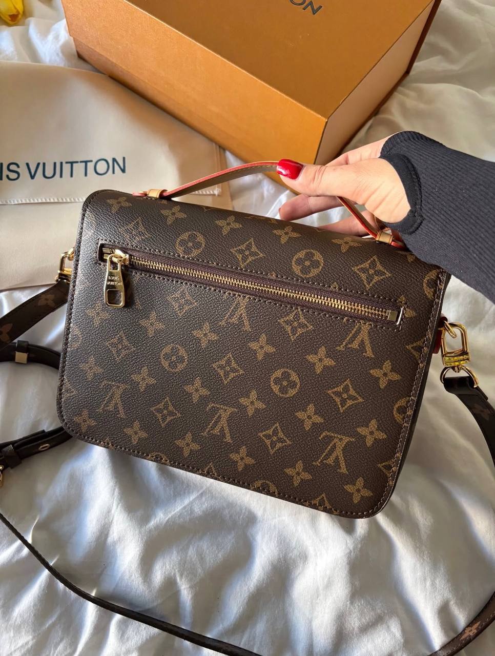Sac Louis Vuitton Métis En Vrai Cuir