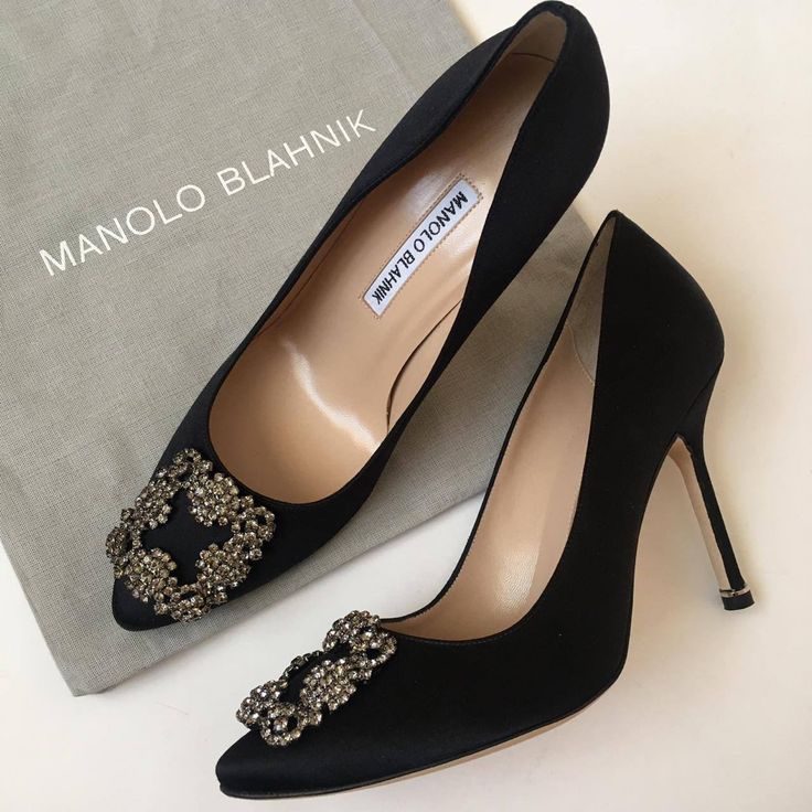 Escarpins Manolo Blahnik Black