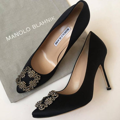 Escarpins Manolo Blahnik Black