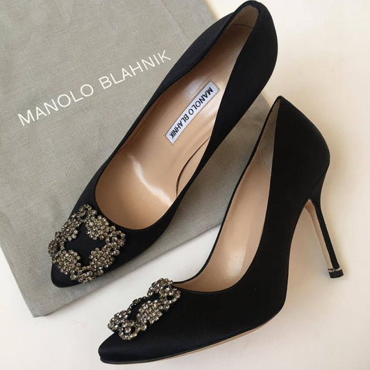 Escarpins Manolo Blahnik Black