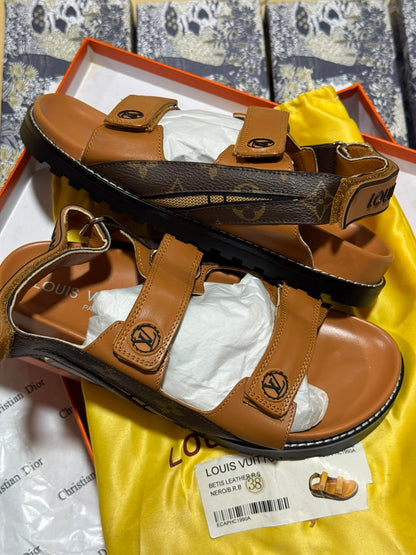 Sandale Louis Vuitton en Vrai Cuir