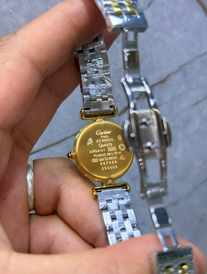 Montre Cartier Vermeil Avec Boite