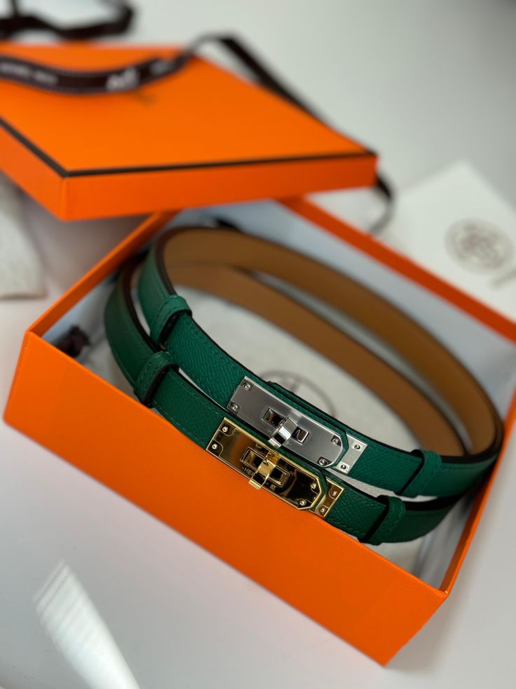 Ceinture Chic Hermès en Couleurs