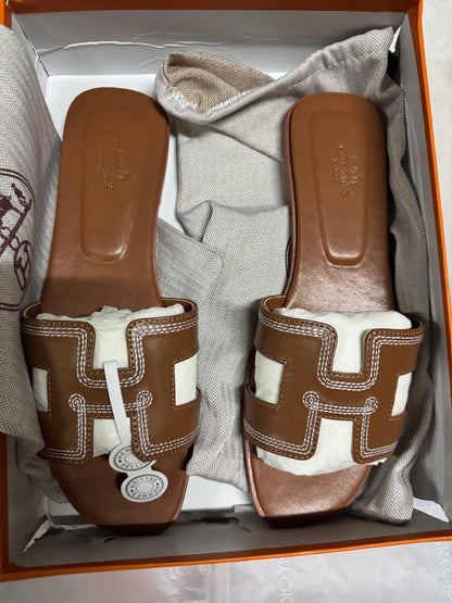 Sandale Hermès en Cuir