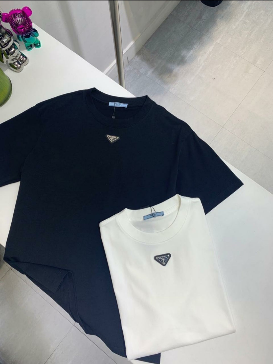 T Shirt Prada en Coton Organique